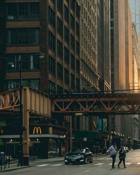 Потрясающие городские пейзажи Чикаго от Зака Липсона