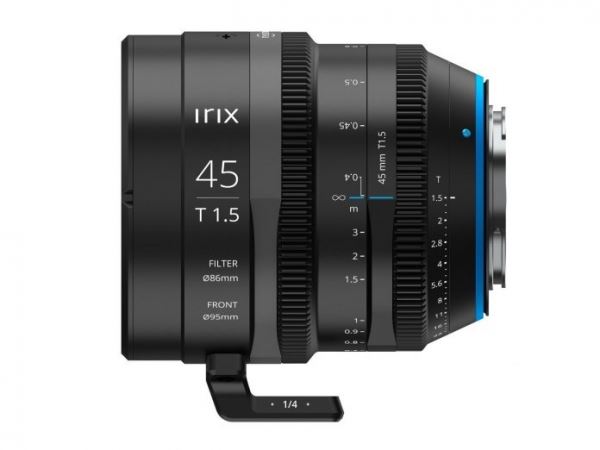 Кинообъектив Irix Cine 45mm T1.5 стоит $1195