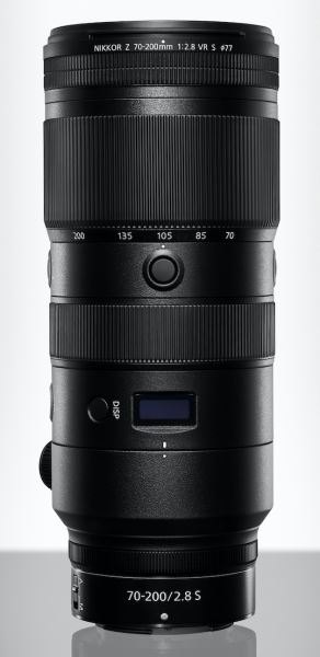 Анонсирован объектив Nikkor Z 70–200mm f/2.8 VR S