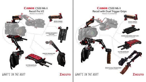 Zacuto выпустили обвес для Canon C500 Mark II за 3350 долларов